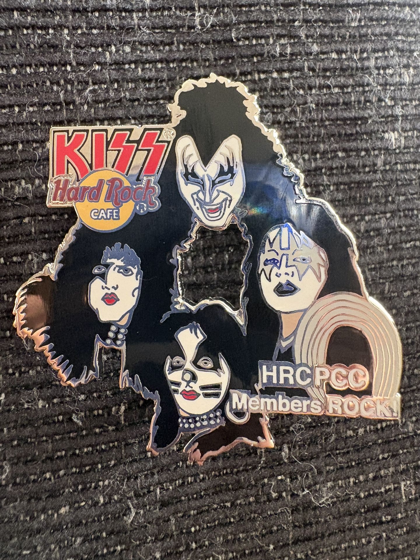 Kiss Hard Rock Pins