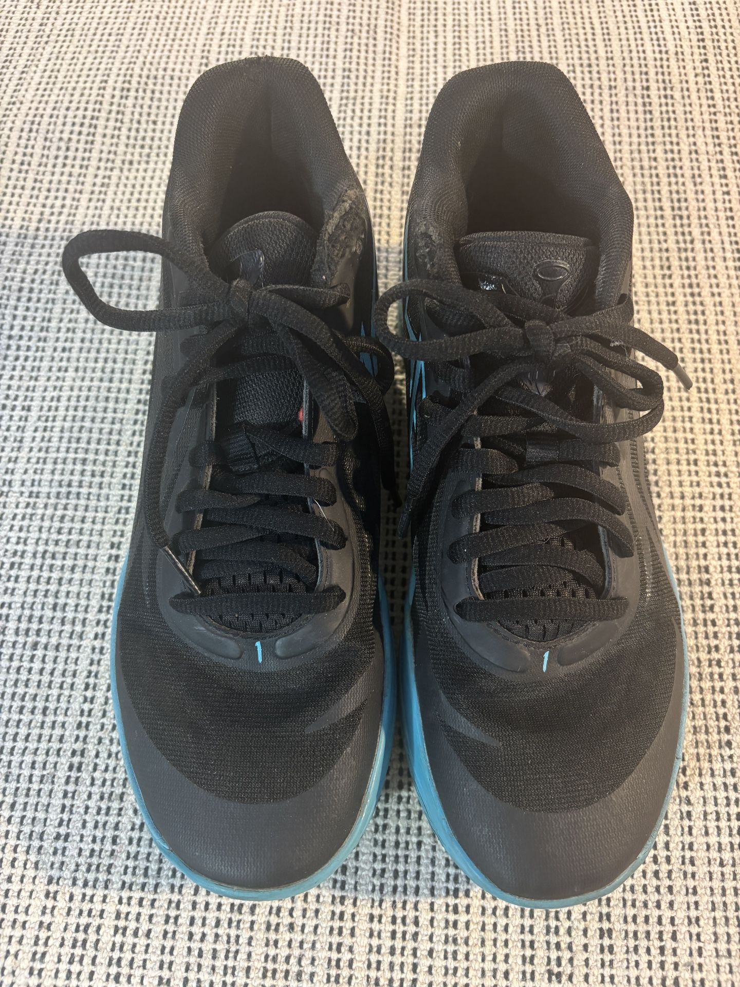 PUMA MB.02 High Top Black Blue lamello ball basketball sneaker men Size 8