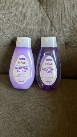 Kidgets Nighttime Loition And Nighttime Bath 