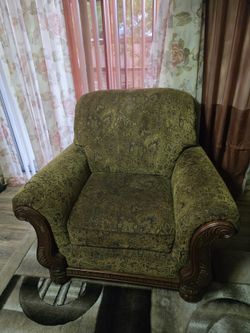 Chair , love seat and sofa