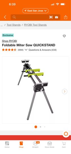 Ryobi Miter Saw Stand
