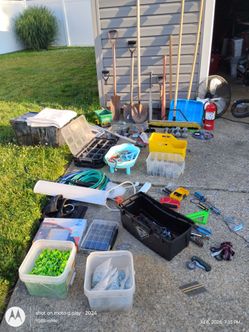 Shovels ,Tools, Paint  Supplies+More