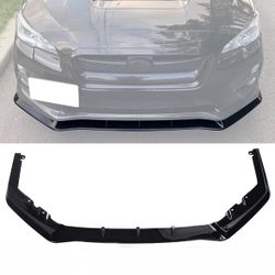 15-21 Subaru WRX STI Front Bumper Lip Gloss Black
