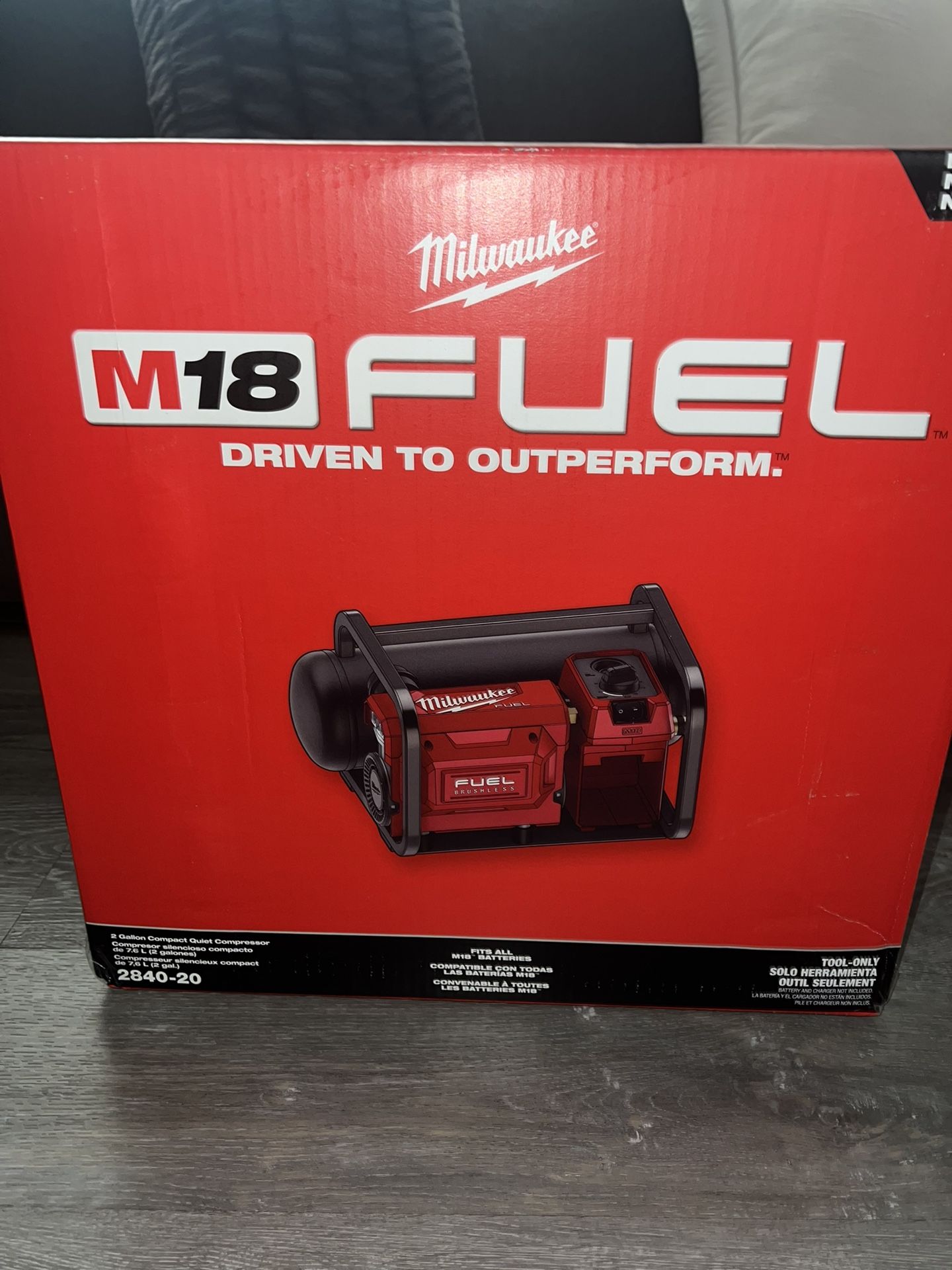 M18 electric compressor