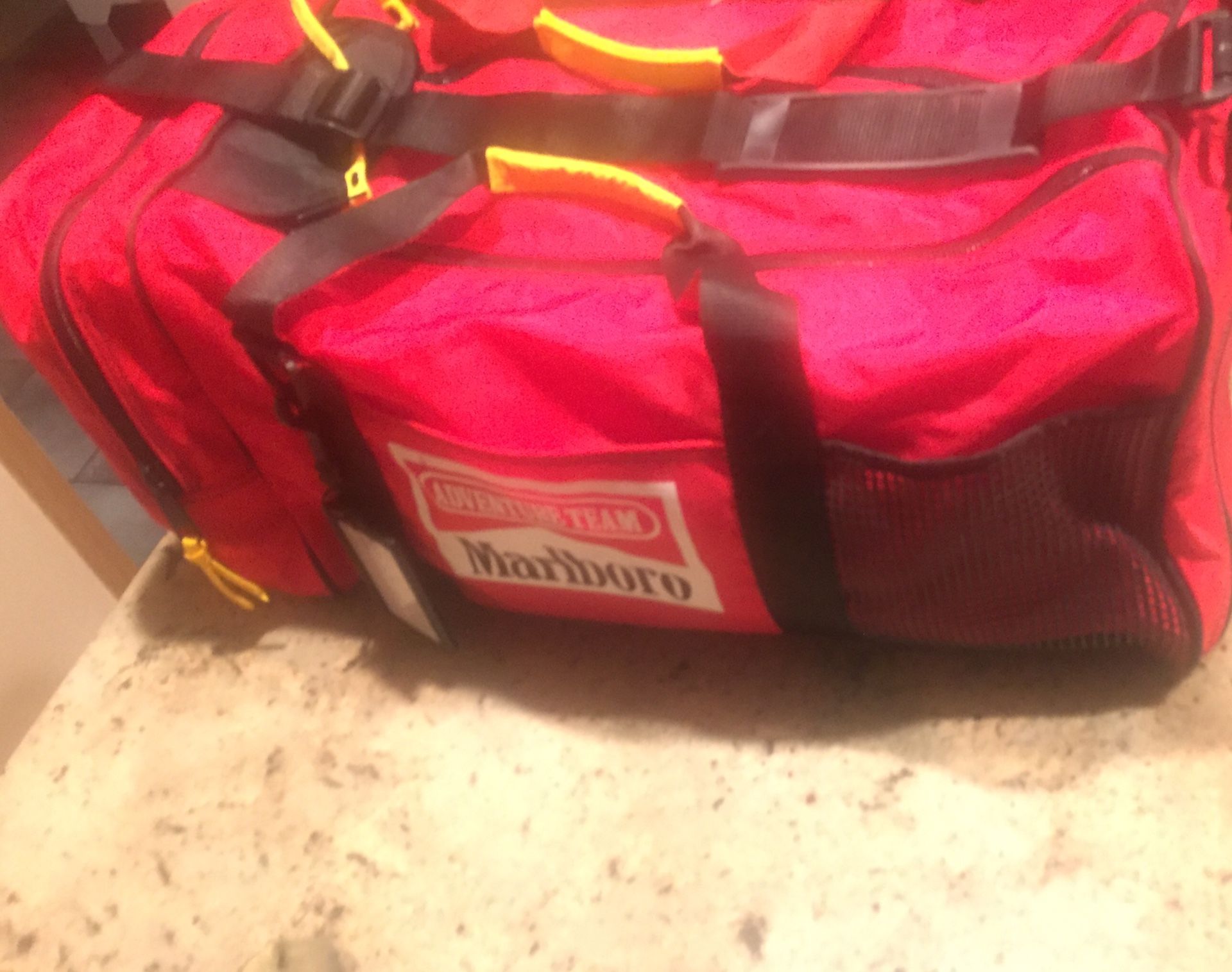 Large Marlboro duffel bags with cooler