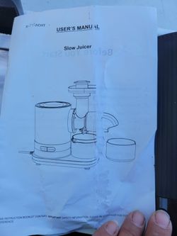 Slow Juicer