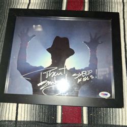 Autographed Nightmare On Elm Street Portrait