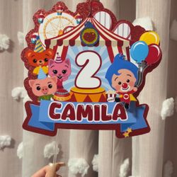 Plim Plim Cake Topper
