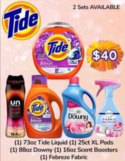 🔥🔥 HUGE Tide LAUNDRY DETERGENT Pods, Downy, Febreze Stock Up BUNDLE 🔥🔥