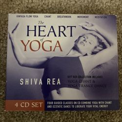 The Heart Of Yoga, 4 CD Set, By Shive Rea