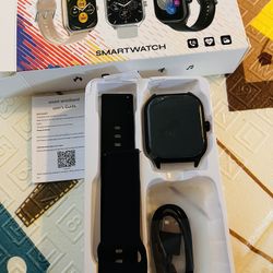 Smart Watch for Men Women: 1.85" Display, Answer/Make Calls, IP68 Waterproof Fitness Tracker, 100+ Sport Modes, Heart Rate Monitor, Sleep Tracker, Ped