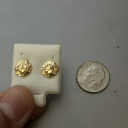 Small Nugget Earrings 
