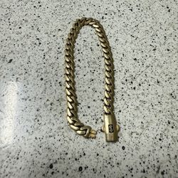 10kt Gold Monaco Bracelet 