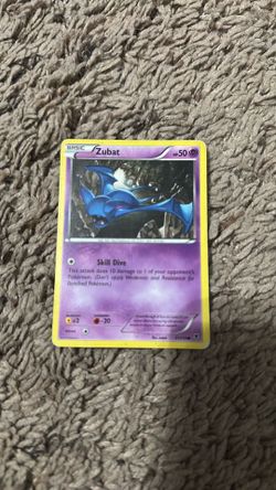 Zubat Pokémon Card