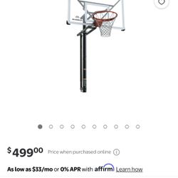 SBX In-ground 54” Basketball Hoop