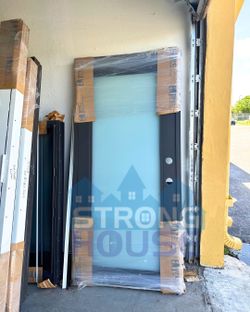 Impact Doors With Glass / Frames Included 