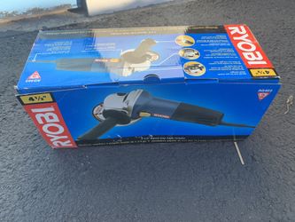 New Ryobi Corded Angle Grinder