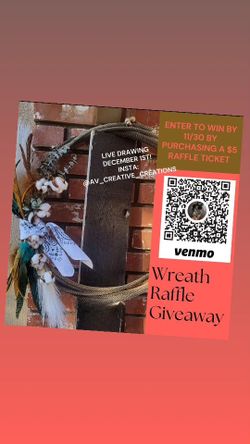 Raffle Wreath