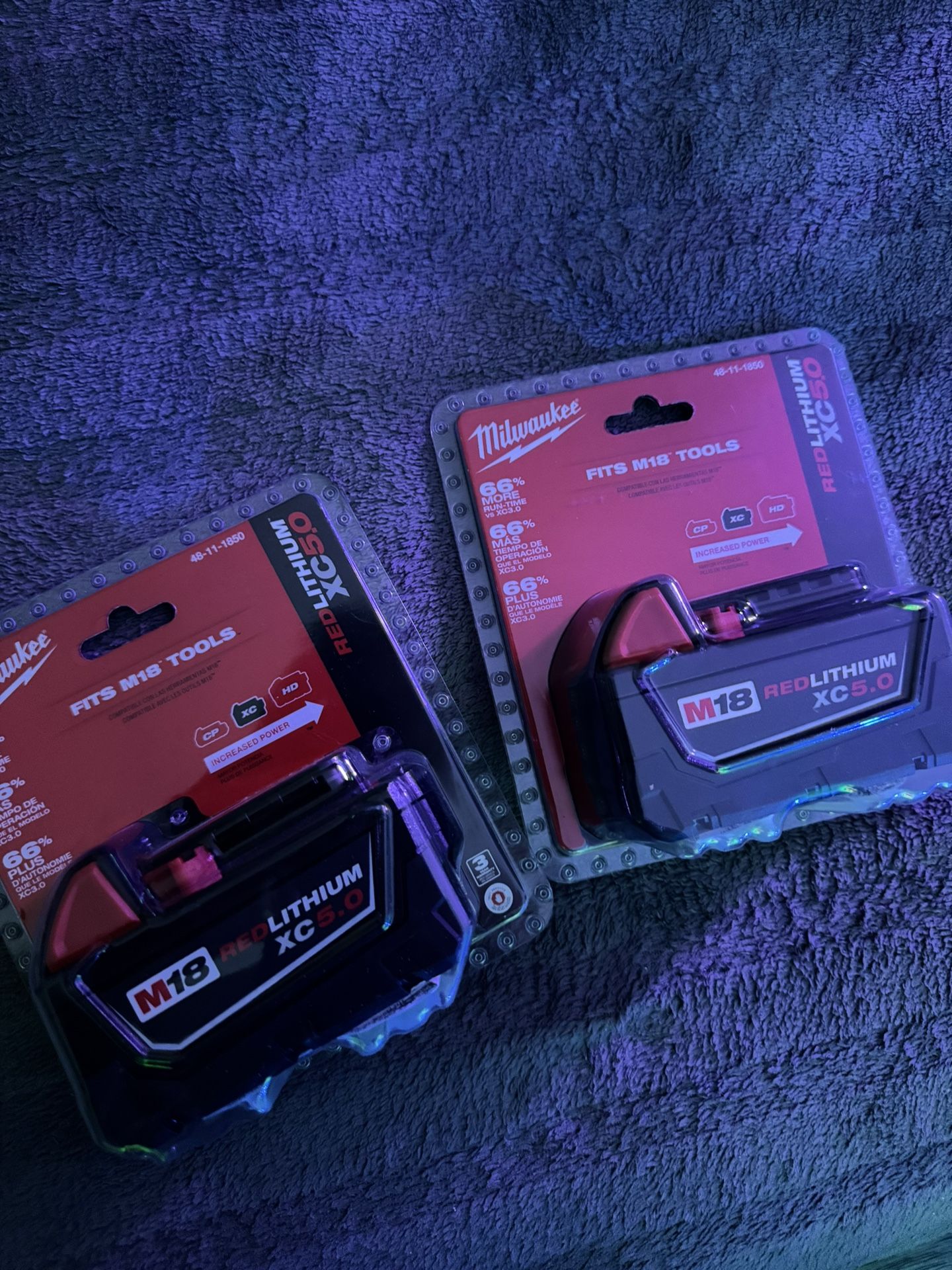 Milwaukee 5.0 Batteries 