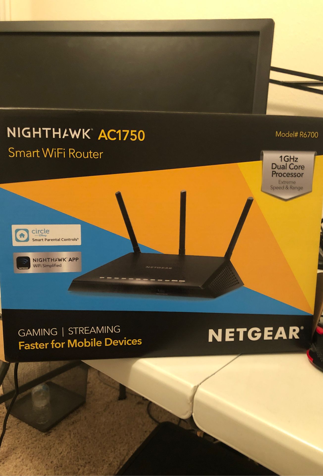 Nighthawk Smart WIFI Router AC1750