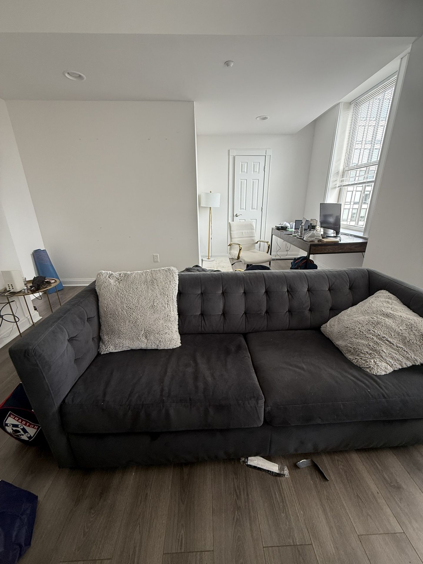 West Elm Rochester Queen - 4K retail - Like New