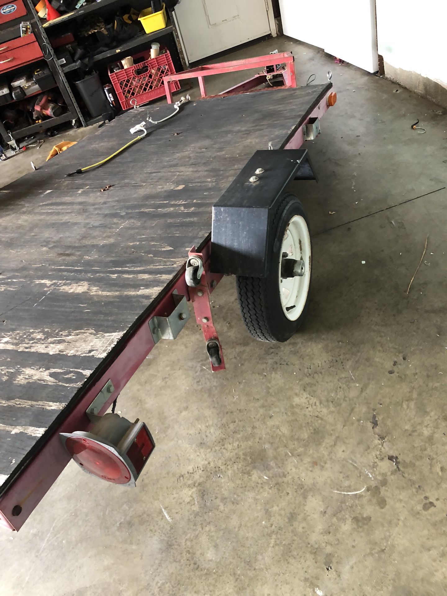 Trailer 48x96 FOLDABLE Ready For Work 