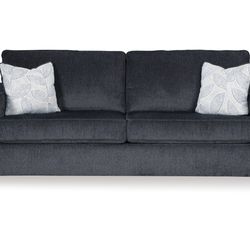 Slate Gray Couch with Queen Size Bed (Pull out)