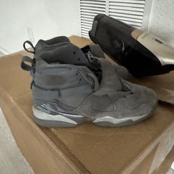 Jordan 8 Cool Grey