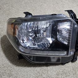 2014-2021 Toyota Tundra Right Side Halogen Headlight with LED DRL OEM