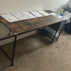 47” Desk with Drawers