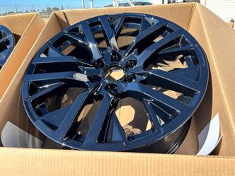 WE INSTALL 4X BRAND NEW 22" GMC Yukon Sierra OEM Chevy Silverado Tahoe 5903 wheels rims