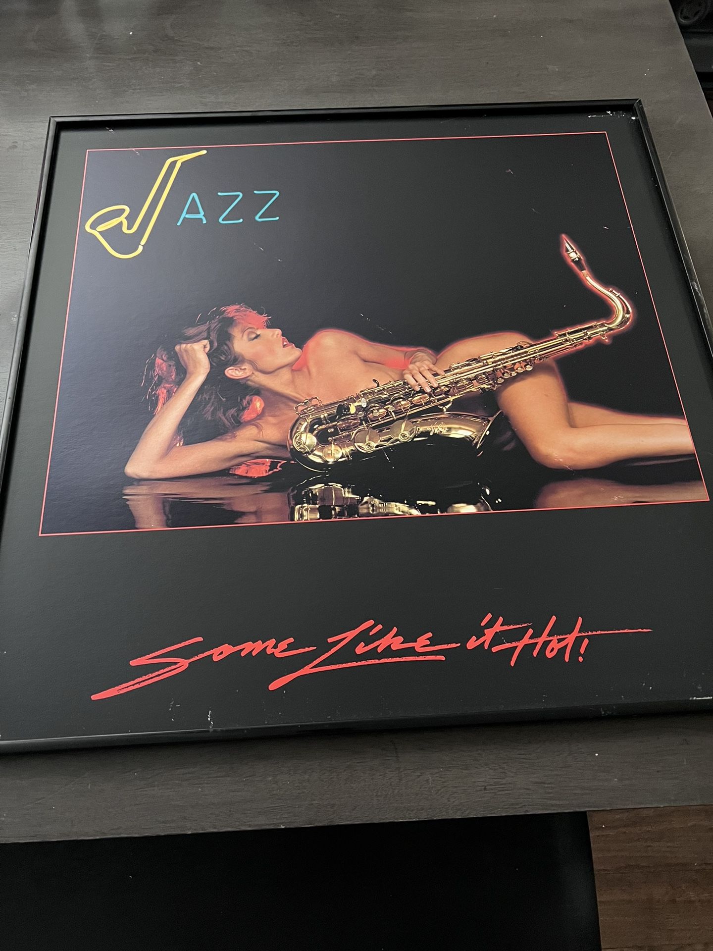 Jazz “Some Like It Hot” 24”x24” Lithograph