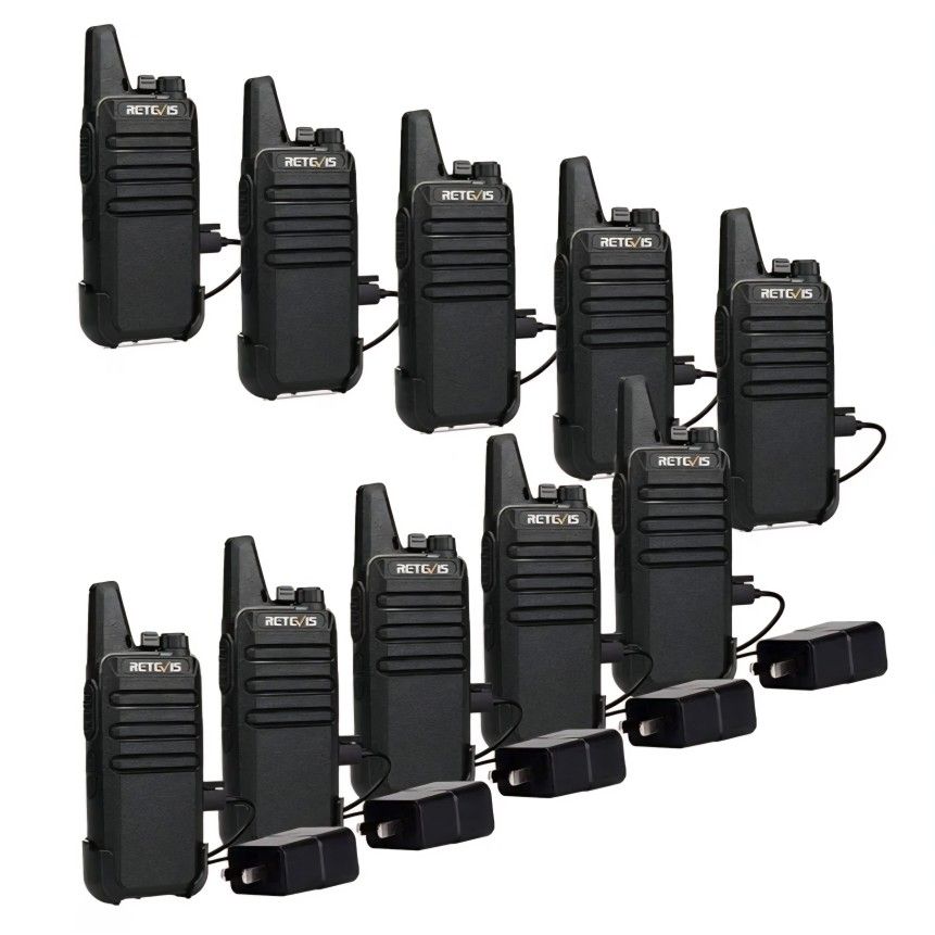 Retevis Rt22(2way-walkie Talkies) 10 Pack