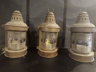 Perko Vintage Boat Lanterns