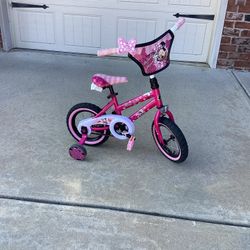 Girls 12” Minnie Mouse Huffy Bike – Gently Used