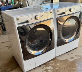 Kenmore electric washer and dryer