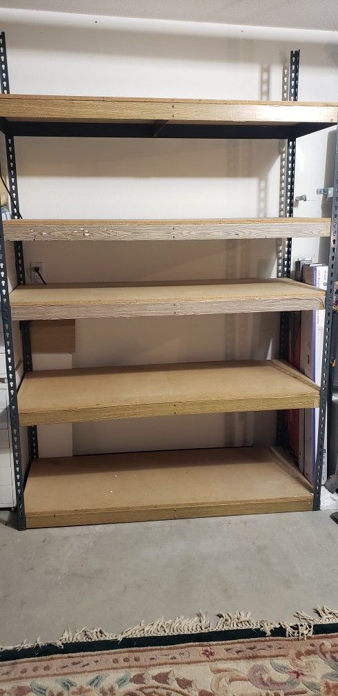Garrage Shelves,5ft x 2ft x 7ft for Sale in Desert Hot Springs, CA ...