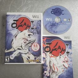 Okami (Nintendo Wii VideoGameSystem) CIB - Complete w/ Manual