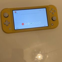 Nintendo Switch Lite Yellow Handheld Console