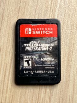 Tony Hawk pro skater 1 2 for Nintendo switch