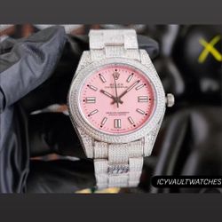 Moissanite Diamond Rolex 