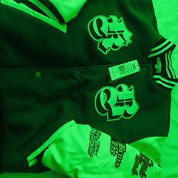 Jersey Varsity Jackets Purple Black n White Jacket And Yellow N Blue Jacket 