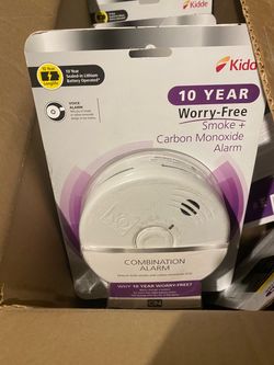 Kidde 10-Year Smoke & Carbon Monoxide Alarm