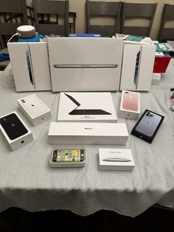 apple product boxes 