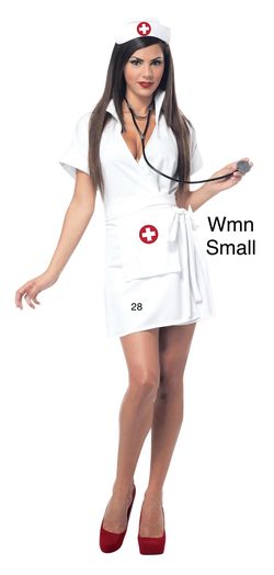 Women’s Nurse Costume Small / Traje de Enfermera Chico