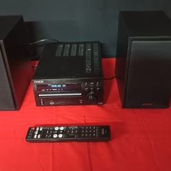 Denon RCD-M39  WORKING! Executive shelf system CD player with Remote