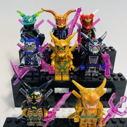 Demon Ninja Slayers Custom Lego Minifigures Collectibles