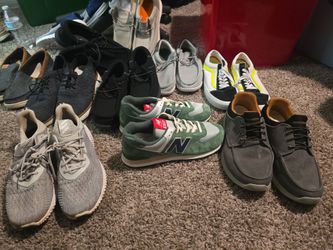 Men's Shoes 11.5 | Hey Dude, New Balance, Vans, Adidas, Skechers