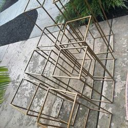 Gold Stands For Wedding