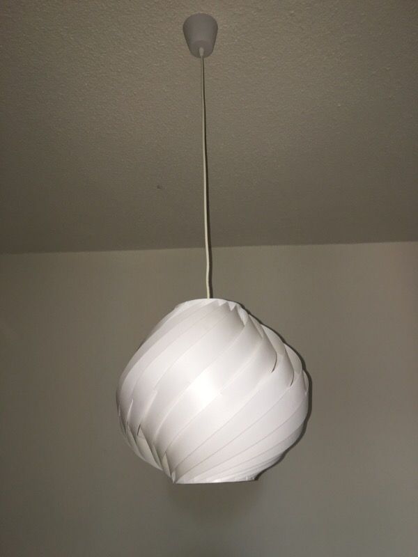 Modern White Hanging Lamp Shade